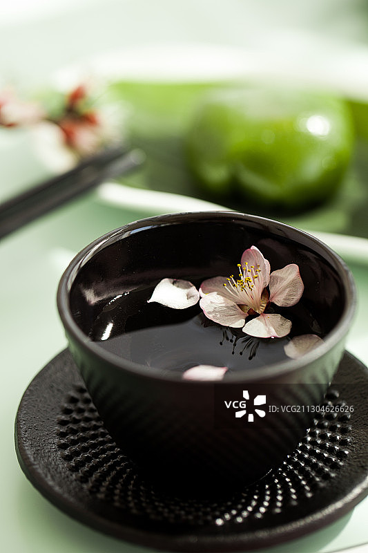 春天里的美食青团图片素材