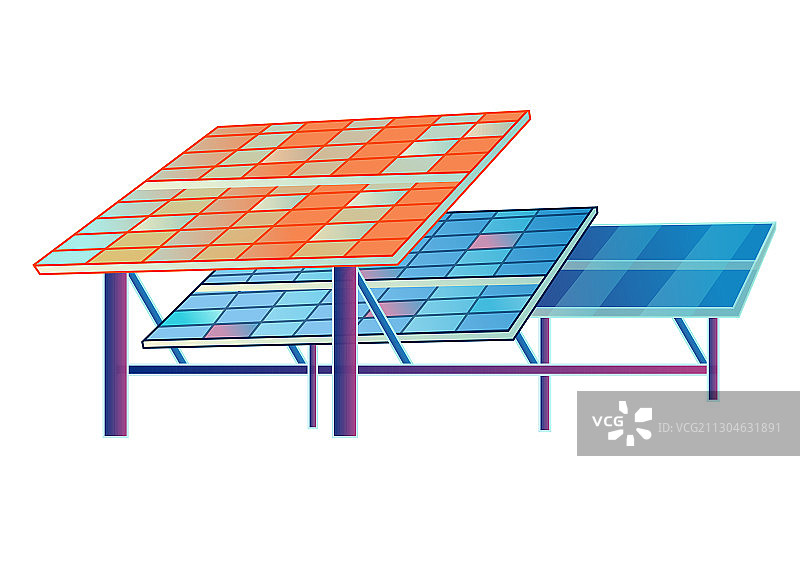 太阳能板图片素材