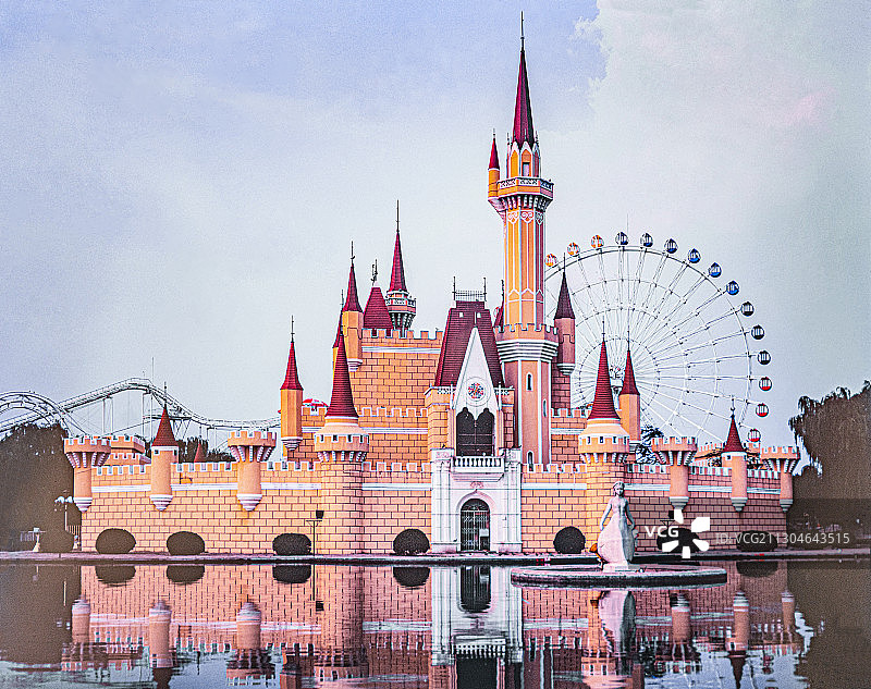 北京石景山游乐园图片素材