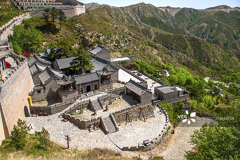 山西忻州市代县雁门关镇边驿站（镇边祠）图片素材