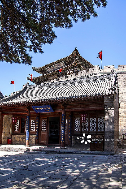 山西忻州市代县雁门关镇边祠（镇边驿站）图片素材