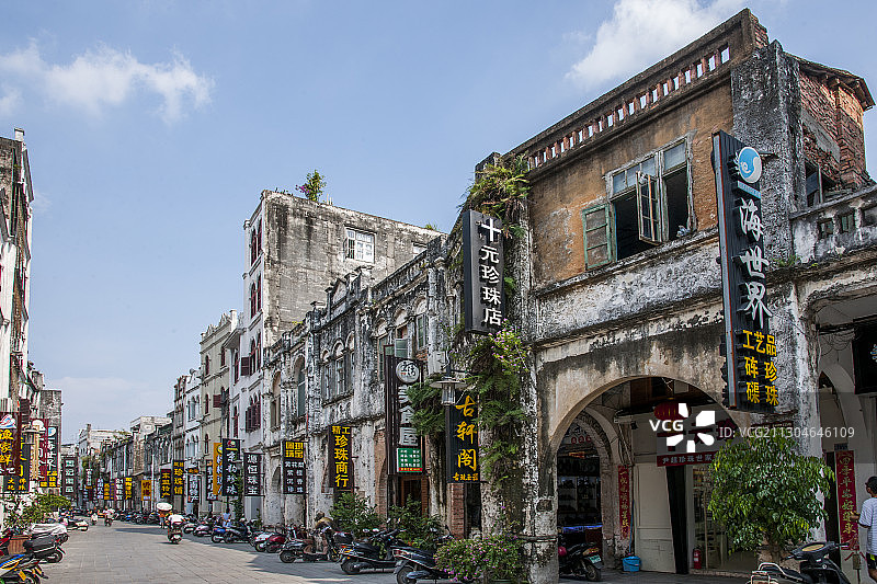 广西北海老街图片素材