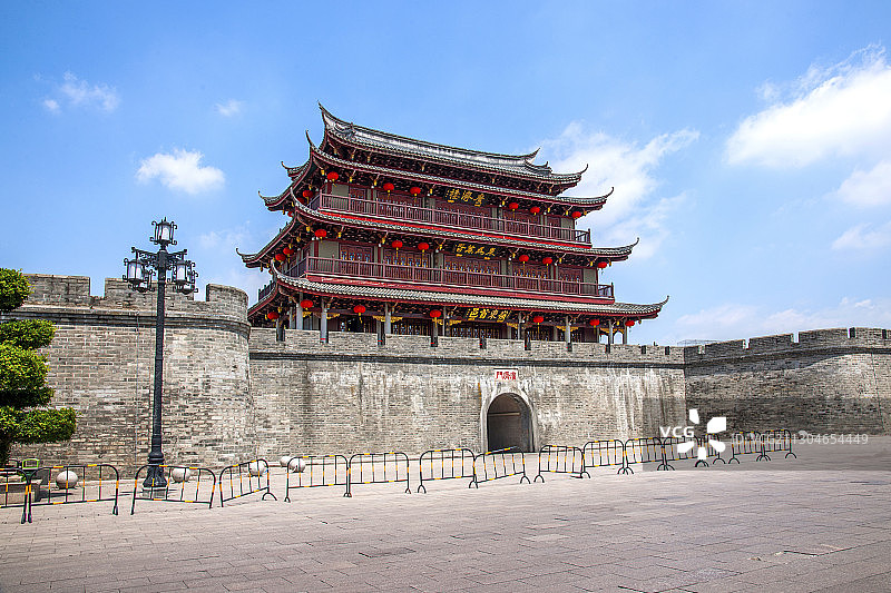 广东潮州古城广济门城楼图片素材
