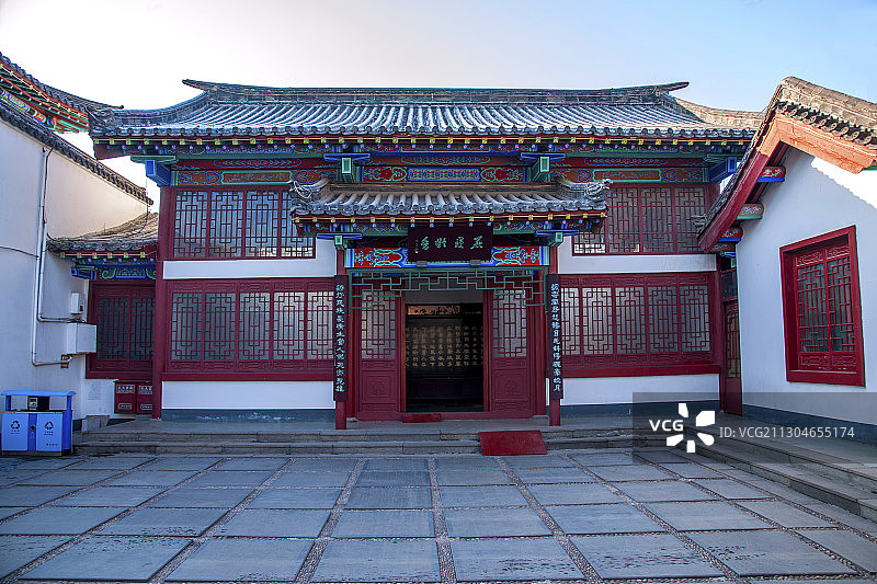 山东济南章丘百脉泉李青照故居图片素材