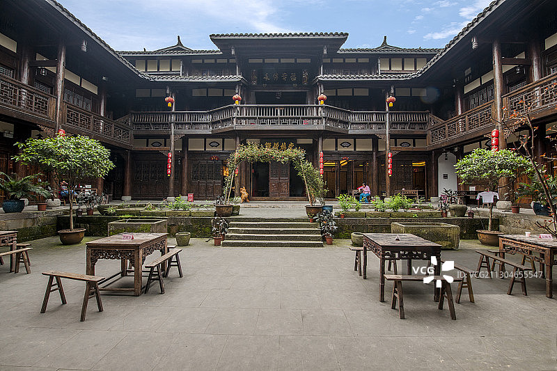 重庆巴南区丰盛古镇“十全堂”图片素材