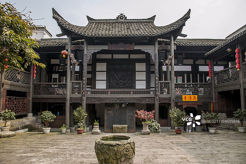 重庆巴南区丰盛古镇“禹王宫”图片素材