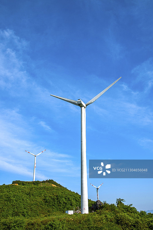 重庆涪陵区和顺镇寺院坪四眼坪风电场图片素材