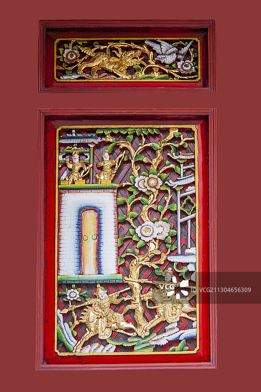 福建惠安崇武古镇武庙庙宇建筑图片素材