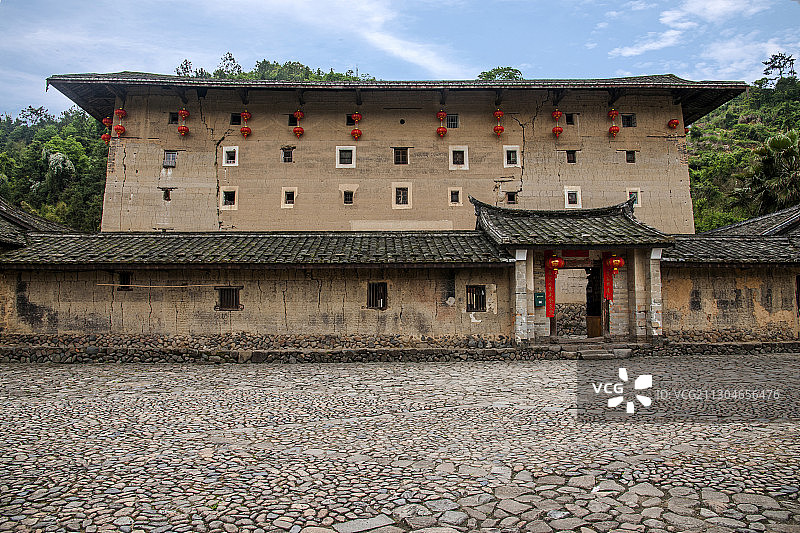 福建漳州南靖土楼——和贵楼图片素材