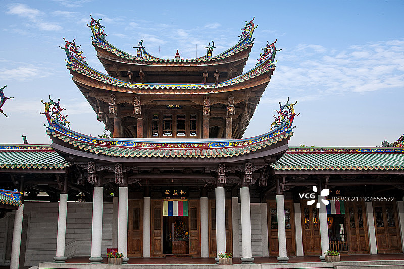 福建厦门南普陀寺院建筑图片素材