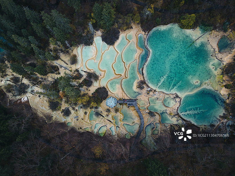 神仙池风光图片素材