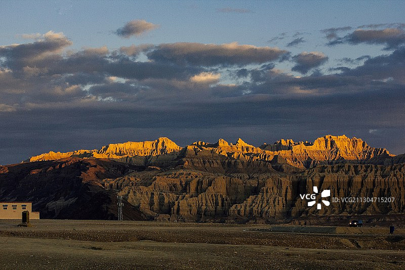 扎达土林图片素材