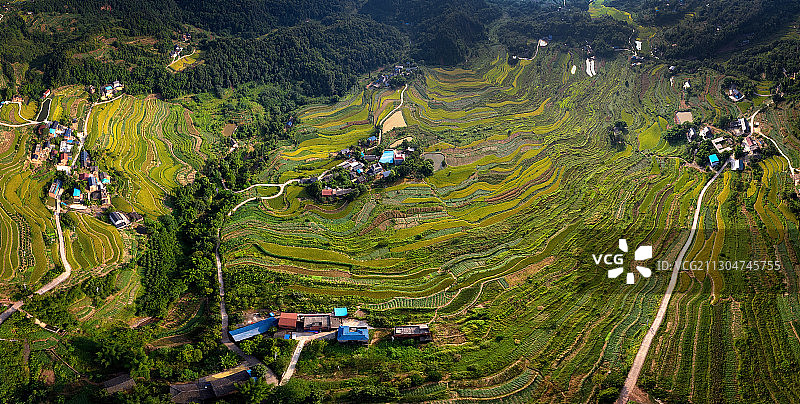重庆乡村美丽风光图片素材