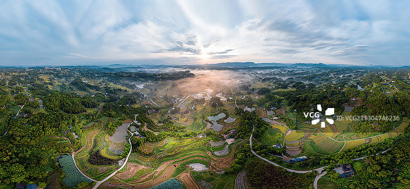 重庆乡村田园秋色图片素材