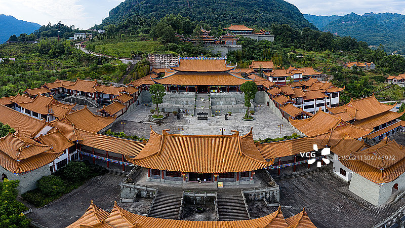 中国西少林寺风光图片素材