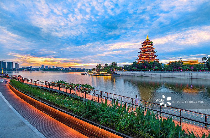 城市风光图片素材