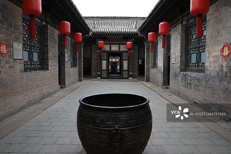 山西省晋中市祁县乔家大院图片素材