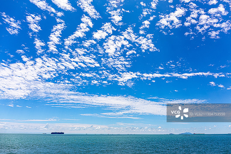 蓝天白云图片素材