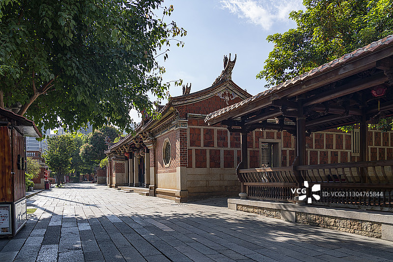 泉州市晋江市五店市状元街闽南建筑图片素材