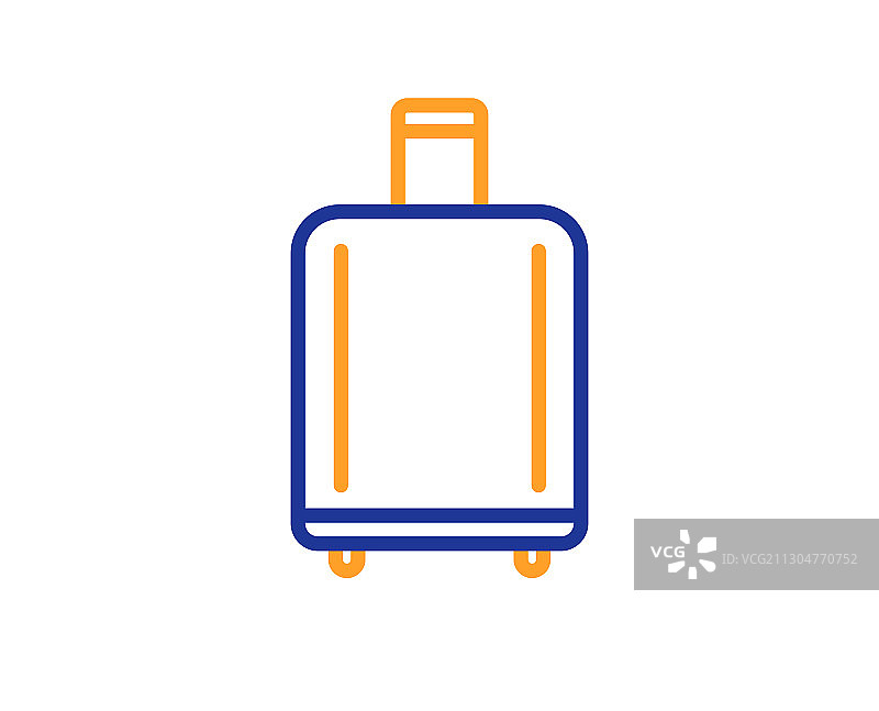 机场行李提取线图标图片素材