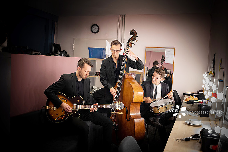 爵士三重奏图片素材