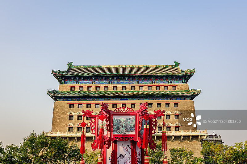 正阳门箭楼图片素材