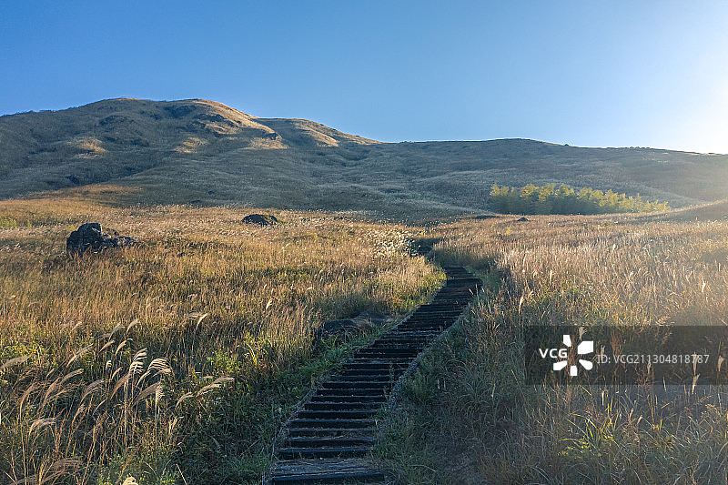 福建宁德柘荣鸳鸯头草场图片素材