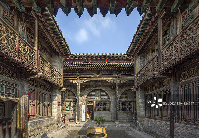 山西大院民居图片素材