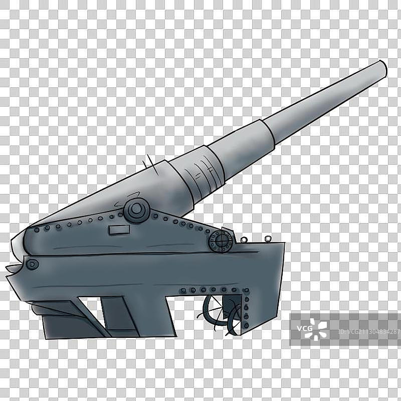 克虏伯大炮图片素材