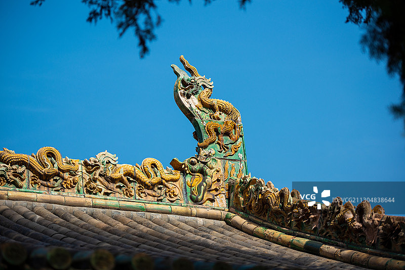 龙行古寺图片素材