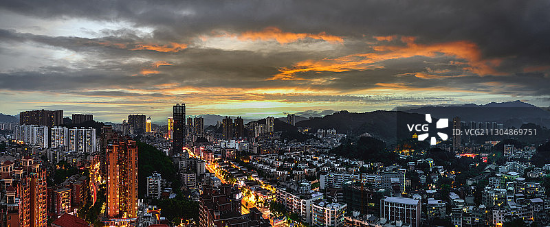 贵阳-新添寨全景图图片素材