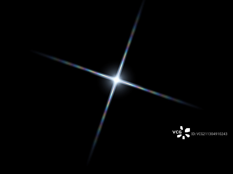 镜头光晕科技光效黑色背景素材图片素材