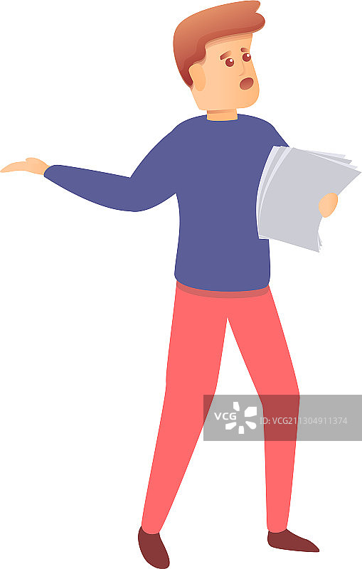 工匠图标卡通风格图片素材