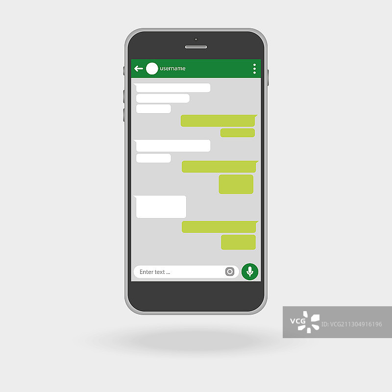 智能手机社交网络概念信使图片素材