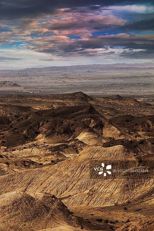柴达木盆地风光图片素材