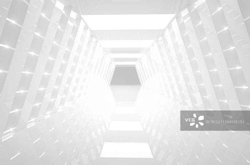 3D抽象现代科技空间背景图片素材