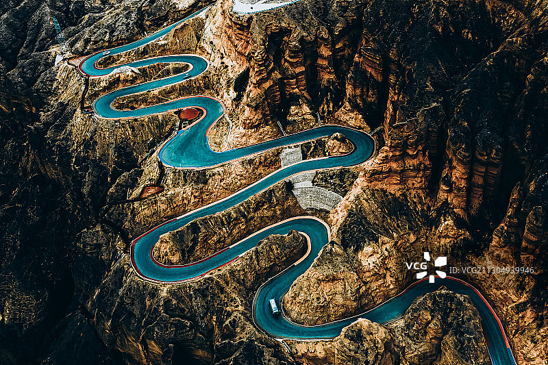 甘肃景泰黄河石林地质公园风光图片素材