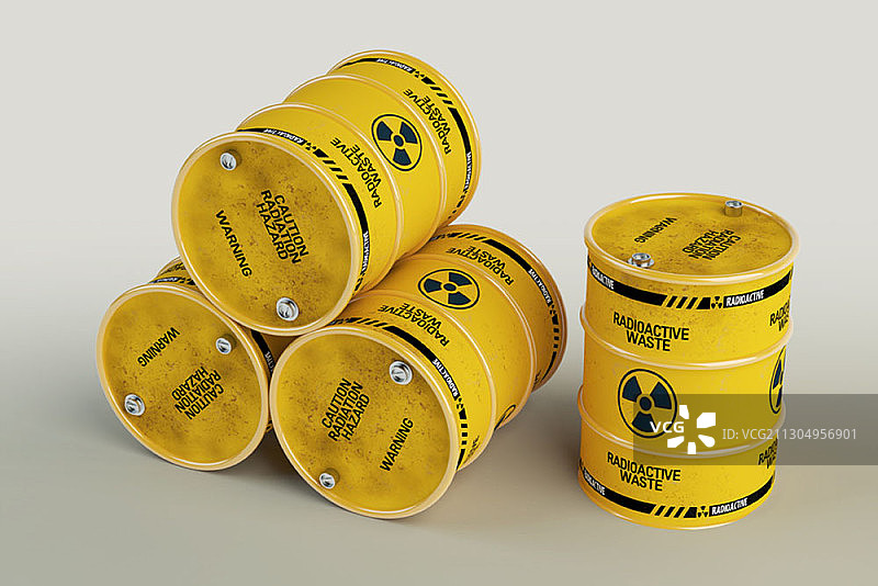 放射性废料桶图片素材