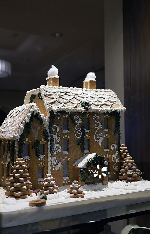 精美姜饼屋图片素材