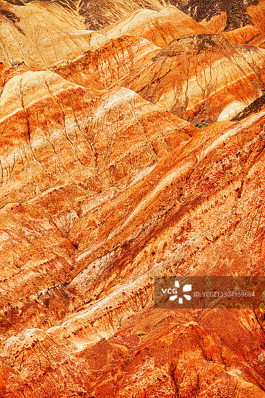 张掖丹霞地质公园风光图片素材