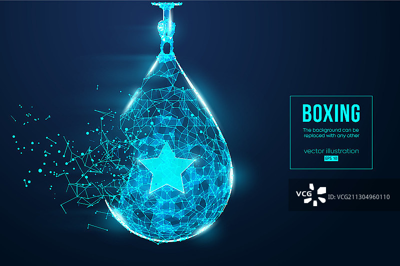 拳击沙袋运动器材轮廓图片素材