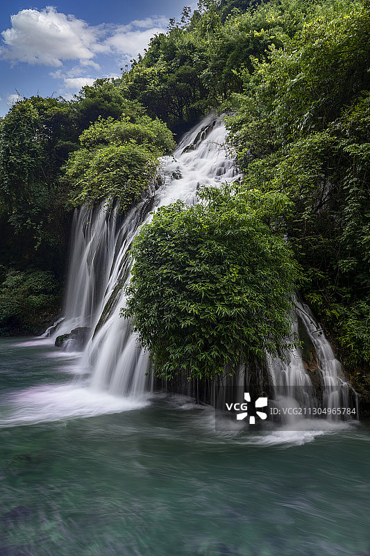 贵阳-新场镇牛鼻水瀑布图片素材