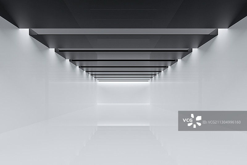 3D现代抽象空间背景图片素材