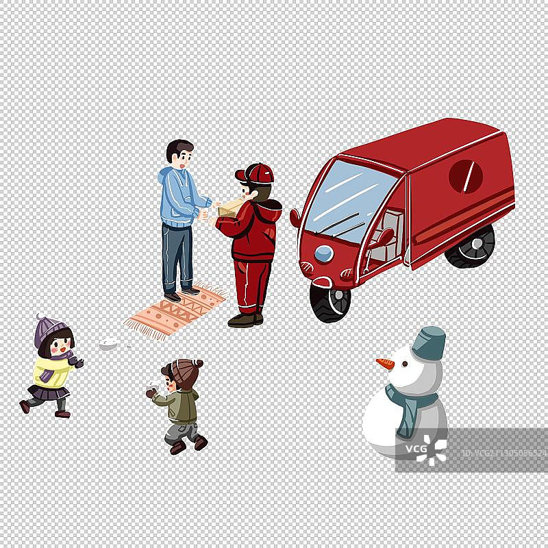 冬天街道图片素材