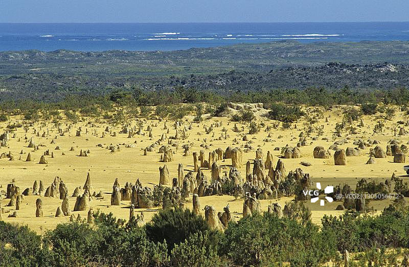 卡尔巴里国家公园尖峰石阵风光，澳大利亚图片素材