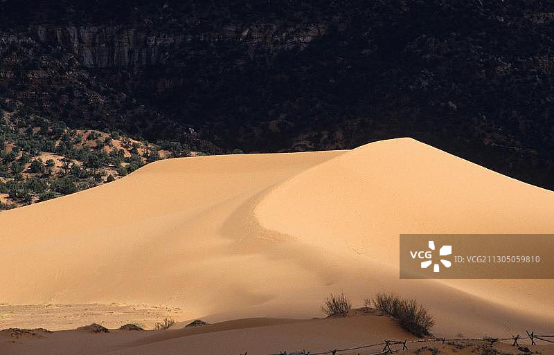 美国犹他州珊瑚粉红沙丘州立公园图片素材