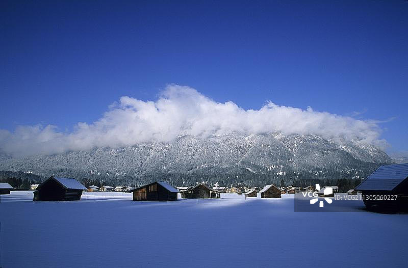 德国上巴伐利亚加米施-帕滕基兴图片素材