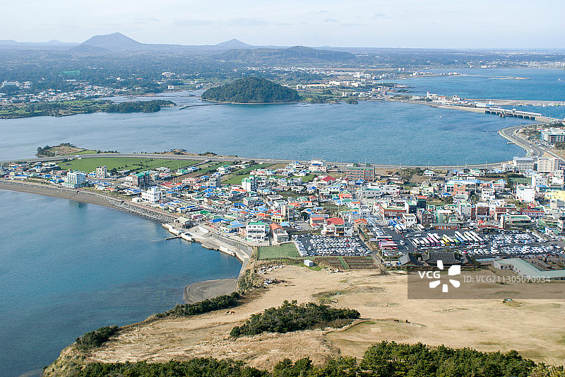 海边城镇图片素材