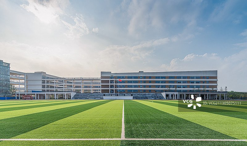 现代化学校教学楼图片素材