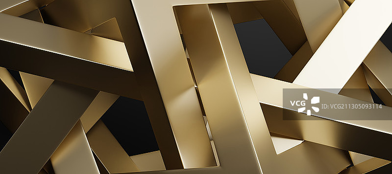 交错繁复的金属抽象背景素材图片素材